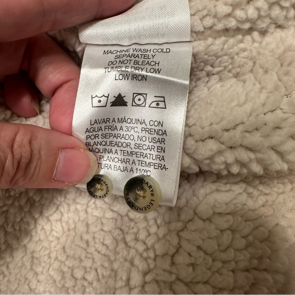 Legendary Whitetails Brown and Cream Sherpa Lined Jacket - Picture 7 of 10